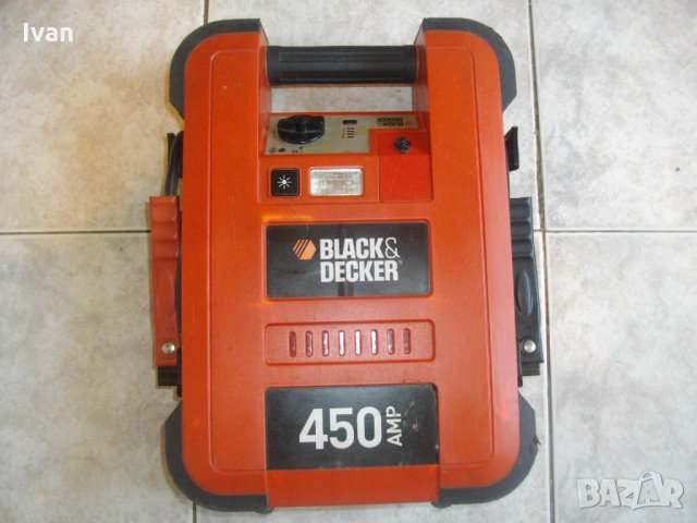 Black Decker-Стартиращо Устройство 12 Волта-450 Ампера-Блек ДекерЗа Автомобил-Лодка, снимка 3 - Други инструменти - 33181419