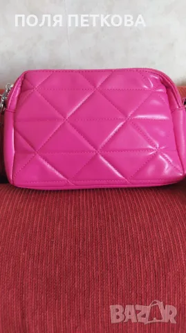 Цикламена чантичка, снимка 4 - Чанти - 48095757