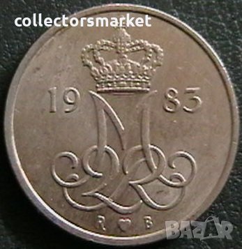 10 оре 1983, Дания, снимка 2 - Нумизматика и бонистика - 28408524