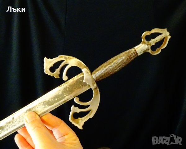 Старинен меч,кинжал,53 см. , снимка 5 - Антикварни и старинни предмети - 26243395