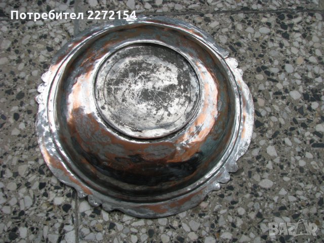 Възрожденска чиния купа с капак, снимка 3 - Антикварни и старинни предмети - 28515255