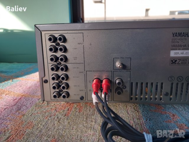 YAMAHA AX-530 STEREO AMPLIFIER , снимка 9 - Ресийвъри, усилватели, смесителни пултове - 44050893