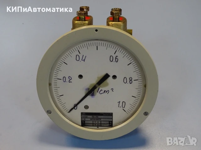 Диференциален манометър Schopper& Faeser Typ TDA 370/TDHZ 224 0-1Bar