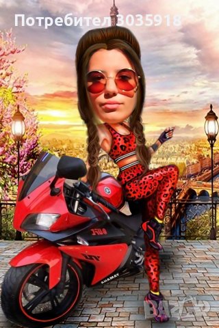 шарж колаж в стил карикатура перфектен подарък карикатури по ваша снимка портрет, снимка 3 - Картини - 36301224