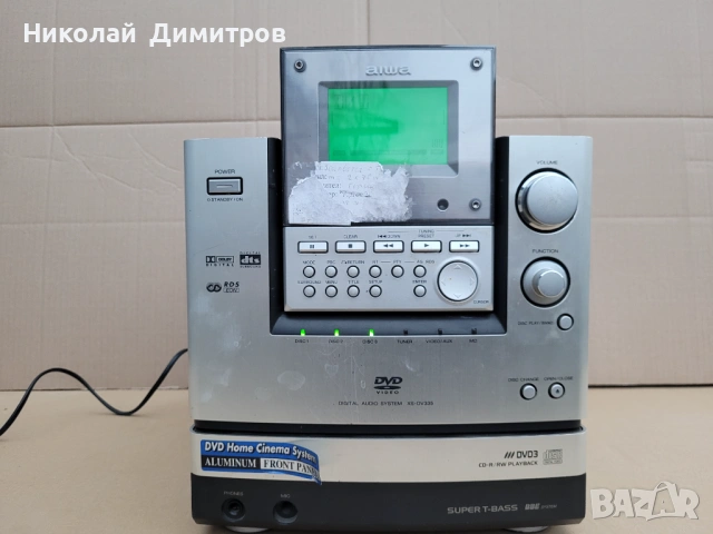 Продавам домашна аудио система AIWA GDV335EZ 2x70W, снимка 4 - Аудиосистеми - 53252863