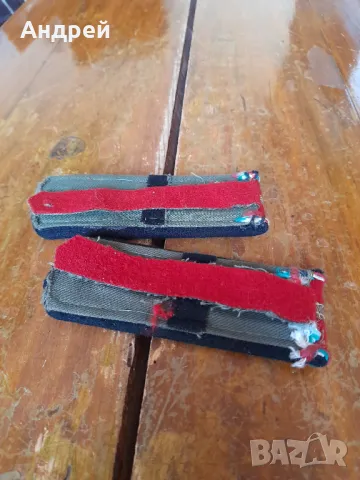 Стари пагони Старшина Школник, снимка 3 - Антикварни и старинни предмети - 47882611