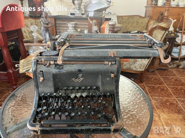 Стара пишеща машина Continental №1412, снимка 1 - Антикварни и старинни предмети - 35026658