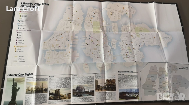 Постери и карти от игри GTA 5 Vice City Liberty City MAFIA III Elder, снимка 8 - Други - 53169770