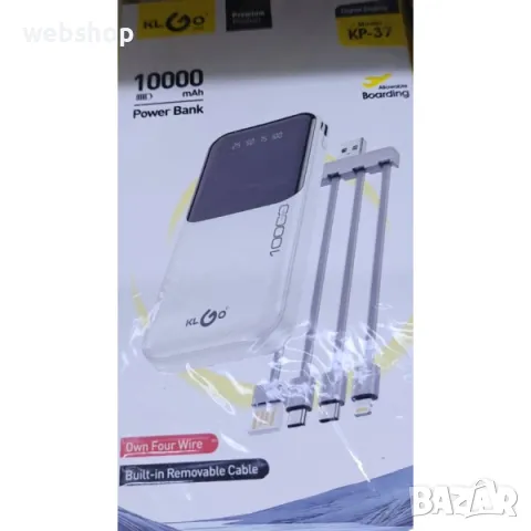 Външна батерия Powerbank KLGO KP-37, 10000mAh , снимка 1