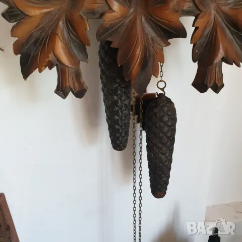 Стенен часовник с кукувица - Шварцвалд, снимка 5 - Антикварни и старинни предмети - 50241006