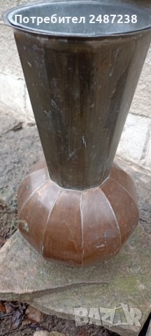 Медна ваза,голяма,тежка, снимка 3 - Декорация за дома - 44099328
