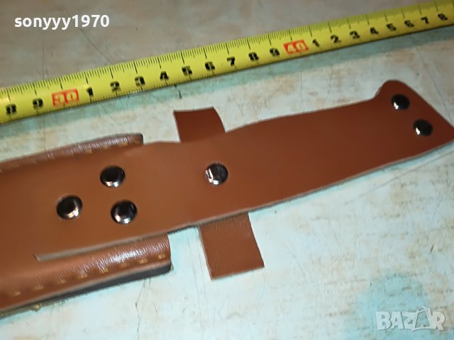 КОЖЕНА КАНИЯ ЗА НОЖ 2310221118, снимка 14 - Колекции - 38422639