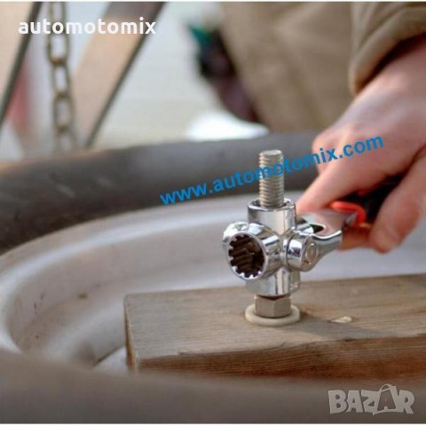 Гаечен ключ Универсален 8В1 - 182627, снимка 3 - Аксесоари и консумативи - 35123543