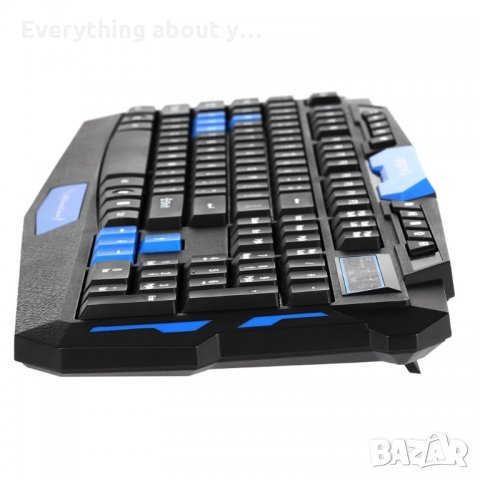 Геймърска безжична клавиатура и мишка HK8100, снимка 5 - Клавиатури и мишки - 32383809