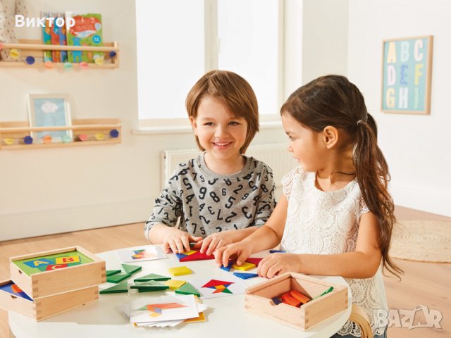 Дървени образоветални игри от Playtive Junior, снимка 7 - Образователни игри - 28275976