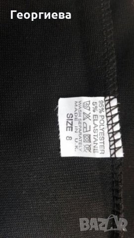 Черна рокля с красива дантела ПРОМОЦИЯ 👗🍀XS,S (34 - 36) 🍀👗 код 005, снимка 7 - Рокли - 26529313