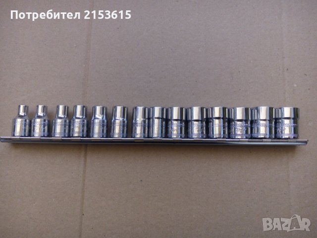 Mac Tools 14 броя 3/8 качествени 6 стенни къси камъни вложки SXDGM146BR