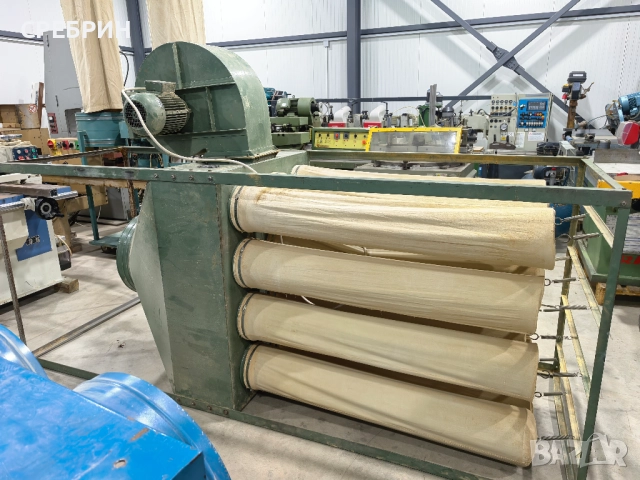 Аспирация с 12 торби, 3кв., вход на засмукване 250 мм , снимка 5 - Други машини и части - 52887756