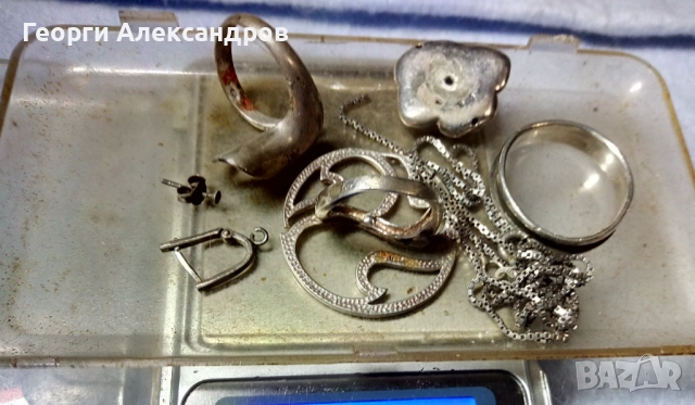 СРЕБРО 925 Двадесет грама и половина Със ЗАБЕЛЕЖКИ ! За Материал / Части / Лек Ремонт / Реставрация, снимка 8 - Пръстени - 52866700