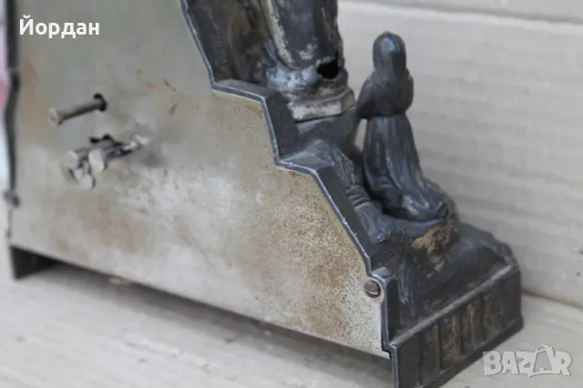 Настолен часовник с латерна, снимка 14 - Антикварни и старинни предмети - 49713597