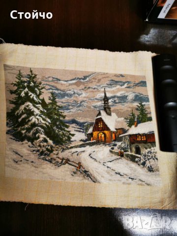 Гоблени -Воденицата,Мостар,Горски параклис,Рози и Божури, снимка 3 - Гоблени - 6811640