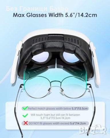 Нови VR Подложки и Протектор за Quest 3 - Антиалергични и Удобни, снимка 5 - Друга електроника - 43945014