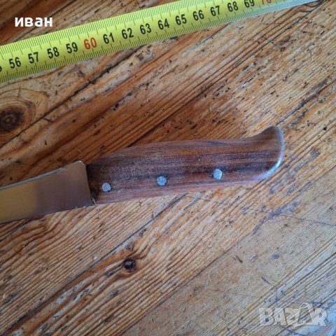 Стар Транжорен нож, снимка 5 - Антикварни и старинни предмети - 43425511