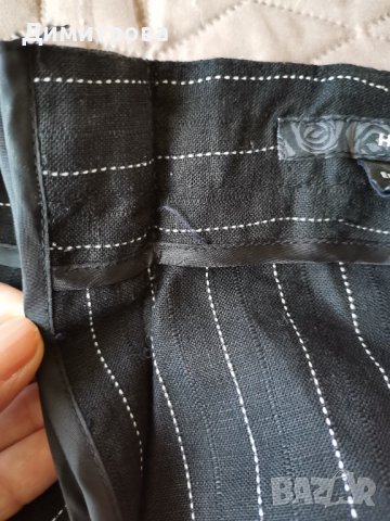 100% лен, Нов панталон H&M, S размер, снимка 4 - Панталони - 37979808