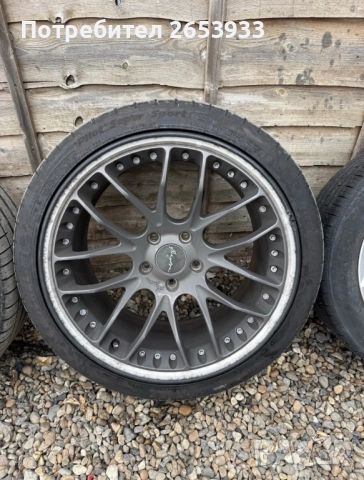 Оригинални джанти Breyton Race Gtp 19”  спорт пакет със зимни гуми за BMW M5 3 4 6 7 , снимка 2 - Гуми и джанти - 51614605