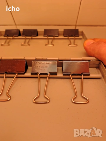 Стари щипки за документи , снимка 3 - Колекции - 51853569