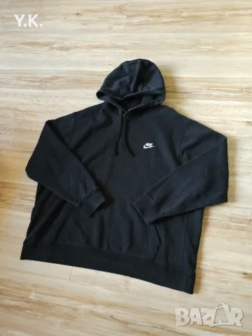 Оригинален мъжки суичър Nike Club Fleece, снимка 2 - Суичъри - 50441650