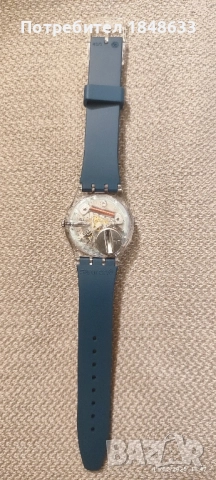 Часовник Swatch, купуван от Италия тази пролет за подарък, но не бе одобрен и даже не е пробван., снимка 5 - Дамски - 46996806