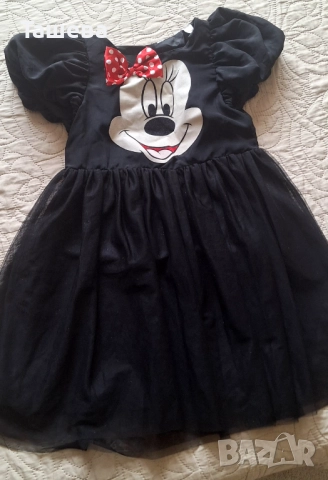 Детска рокля Мини маус h&m