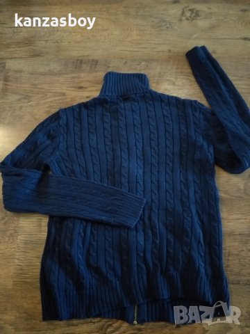 LAUREN RALPH LAUREN Full Zip Cable Knit Crest Sweaterого - страхотен дамски пуловер , снимка 10 - Блузи с дълъг ръкав и пуловери - 43048405