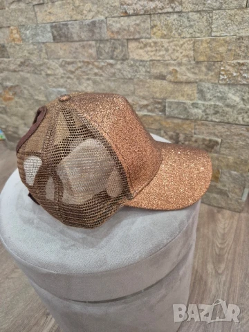 Комплект шапка и потник , снимка 2 - Потници - 51427199