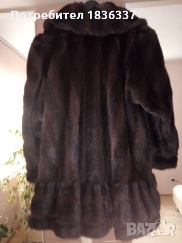 Дамско еко палто, снимка 1 - Палта, манта - 27314959
