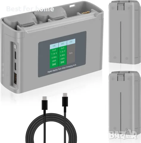 Комплект батерии и зарядно за DJI Mini 2/SE/4K