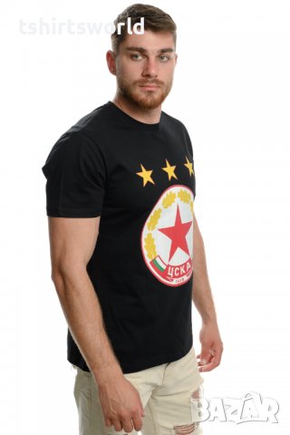 Нова мъжка тениска с дигитален печат на футболния отбор ЦСКА (CSKA), снимка 7 - Тениски - 37663677