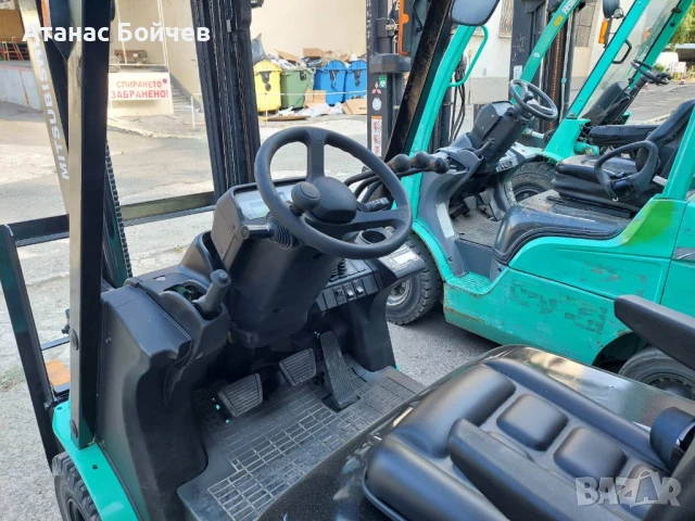 газокар MITSUBISHI 1500 кг. Вил. изравнител 2016г. моточасове 6250!!!, снимка 2 - Индустриална техника - 51125431