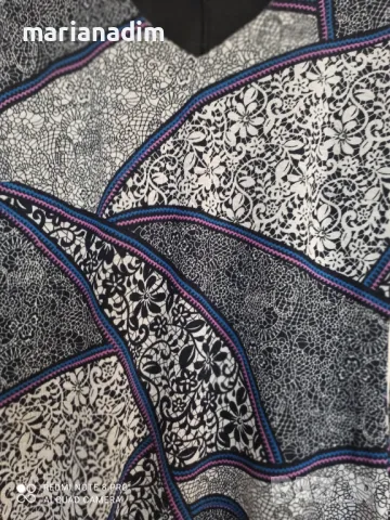 Рокля от вискозно трико, снимка 2 - Рокли - 49575560