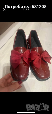 Обувки бордо,37, снимка 2 - Дамски елегантни обувки - 53468000