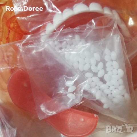 Удобни меки силиконови избелващи протеза горни и долни изкуствени лепящи се фасети зъби, снимка 11 - Други - 43420698