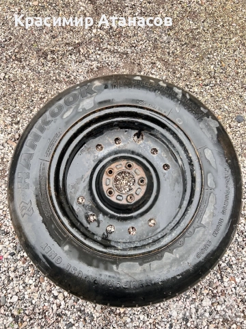 Резервна гума за патерица за Шевролет каптива. 155.90R16.  Централен отвор 70.2 , снимка 6 - Гуми и джанти - 52679981