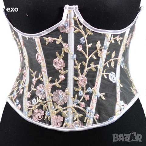 Корсети бродерия, Елегантни корсети бродерия, Под бюст корсет, снимка 2 - Корсети, бюстиета, топове - 43239154