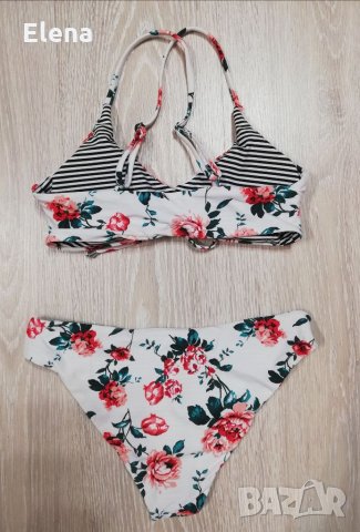 Бял бански костюм на червени рози, снимка 4 - Бански костюми - 33653836