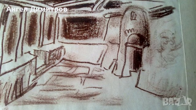 Мони Аладжемов два акварела , снимка 4 - Картини - 38484744