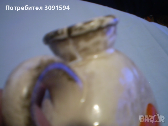 Винтидж декантер Goebel, керамична бутилка  , момче, целелува момичеуващо момиче, снимка 14 - Антикварни и старинни предмети - 53100353