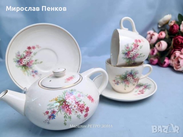 Чайник и чаши, снимка 6 - Декорация за дома - 43071698