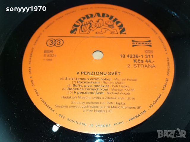 v penzionu svet плоча 1405211639, снимка 17 - Грамофонни плочи - 32876324