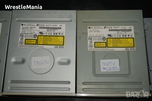 5 DVD/CD Оптични Устройства с IDE интерфейс за Настолен Компютър ТЕСТВАНИ И РАБОТЕЩИ, снимка 3 - Други - 53130334